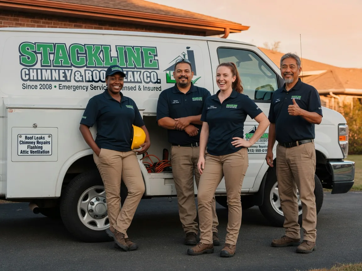 Chimney flashing repair company in Pleasant City, OH